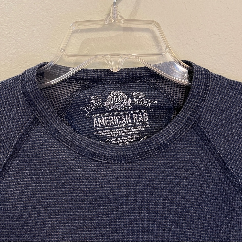 American Rag Raglan Sleeve Sweater Size Small Cotton Gray Color - Picture 4 of 15